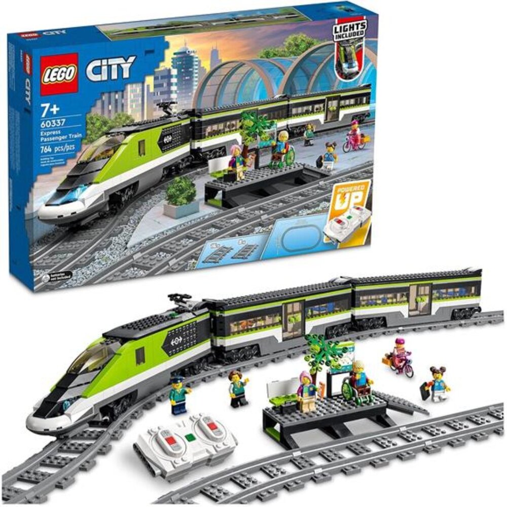 City Express Passenger Train Set - Remote Controlled Train Toy W/Working